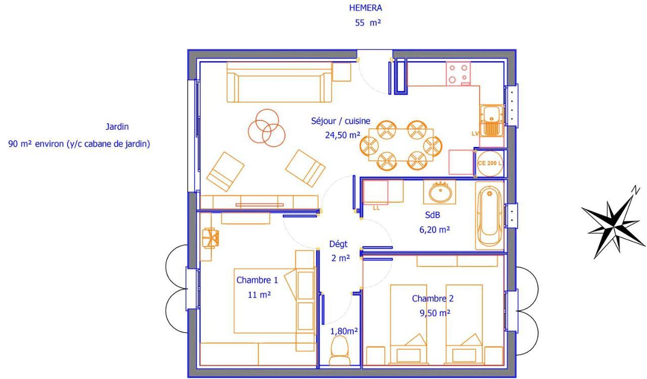 Bel Air -Les Restanques Apartment ลาซิโอตาต์ ภายนอก รูปภาพ